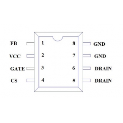 SP9136D非隔离降压型LED恒流驱动芯片